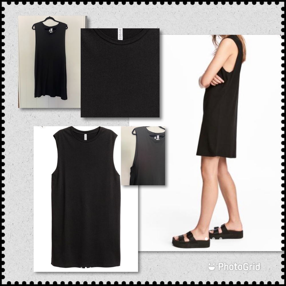 Short sleeveless dress